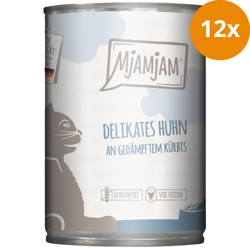 MjAMjAM delikates Huhn an gedämpftem Kürbis 400 g