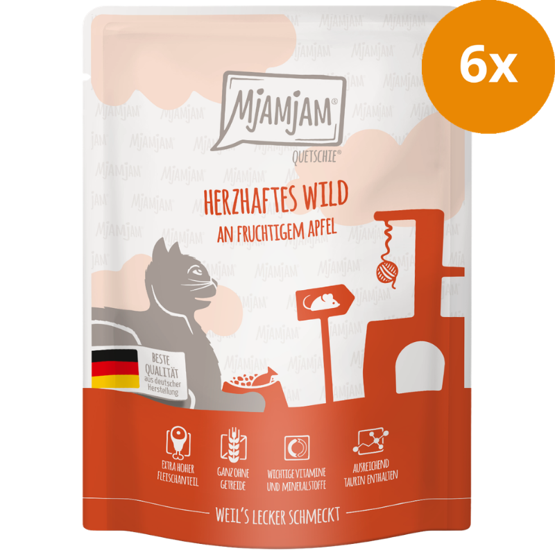 MjAMjAM Quetschie Wild an Apfel 300 g