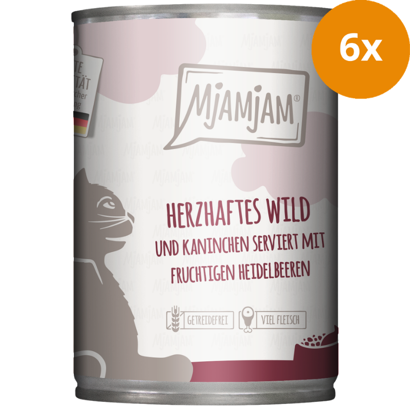 MjAMjAM Wild + Kaninchen 400 g