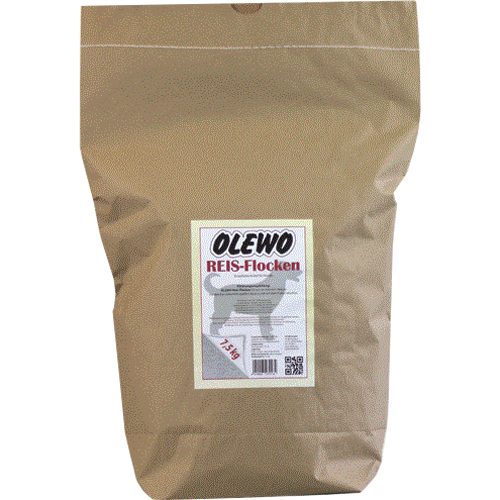 OLEWO Reis-Flocken für Hunde