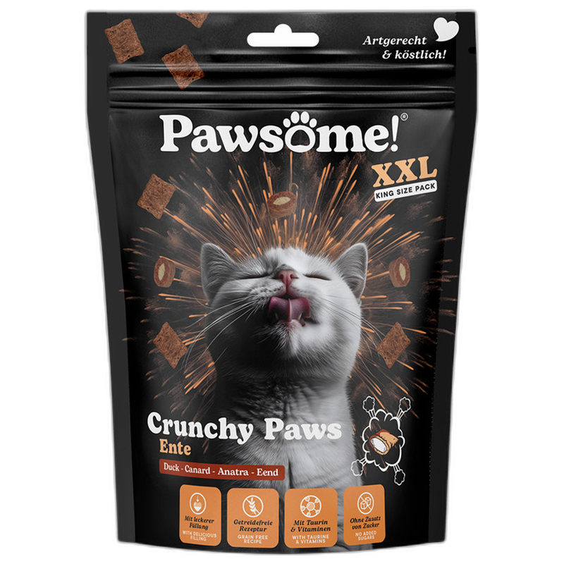 Pawsome! Crunchy Paws Ente 150 g