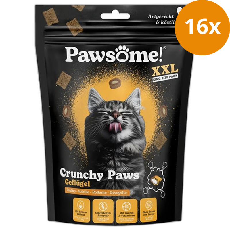 Pawsome! Crunchy Paws Geflügel 150 g