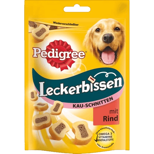 Pedigree Snack Leckerbissen Tasty Minis Rind+Geflügel