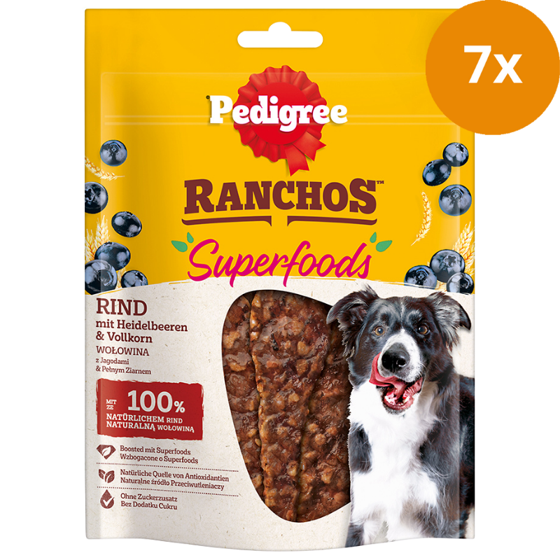 Pedigree Ranchos Superfoods Rind 70 g