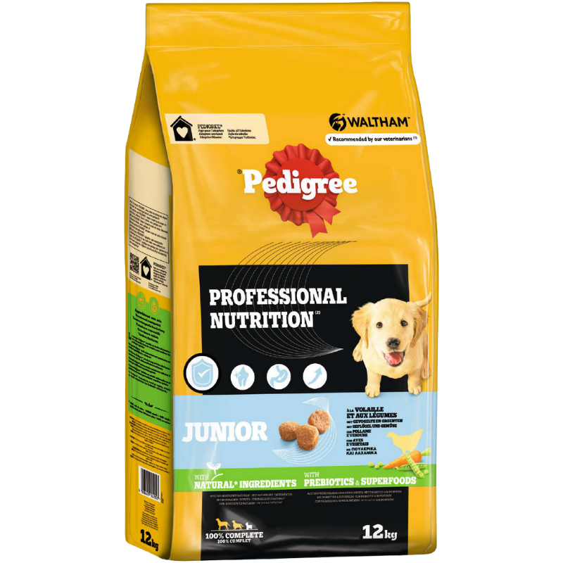 Pedigree Trocken Professional Nutrition Junior Geflügel & Gemüse
