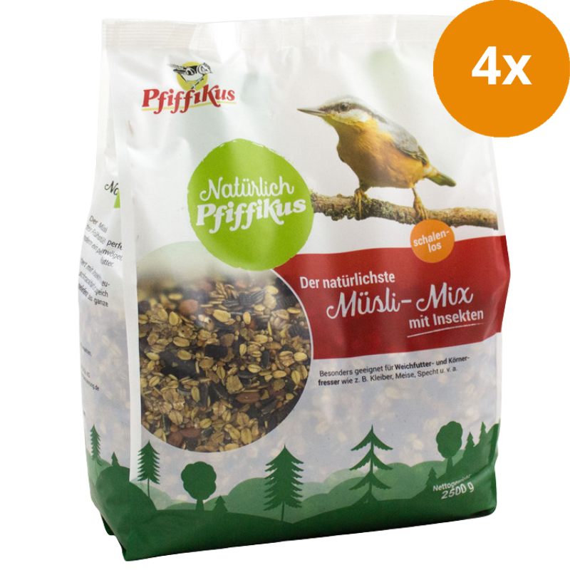 Natürlich Pfiffikus Müsli-Mix mit Insekten