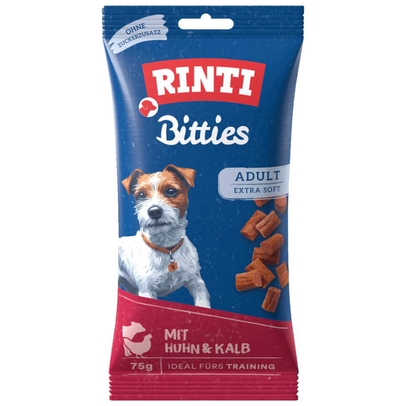 Rinti Extra Bitties Huhn & Kalb 75 g