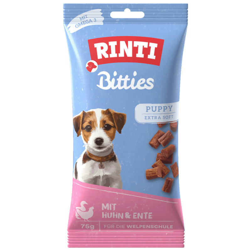 Rinti Bitties Puppy Huhn & Ente 75 g