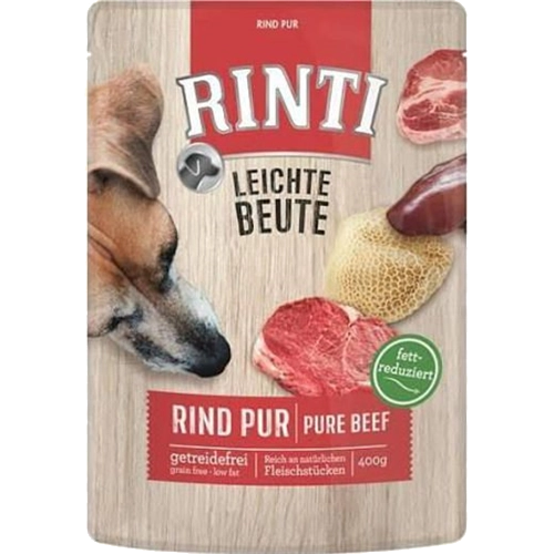 Rinti Frischbeutel Leichte Beute Rind Pur 400 g