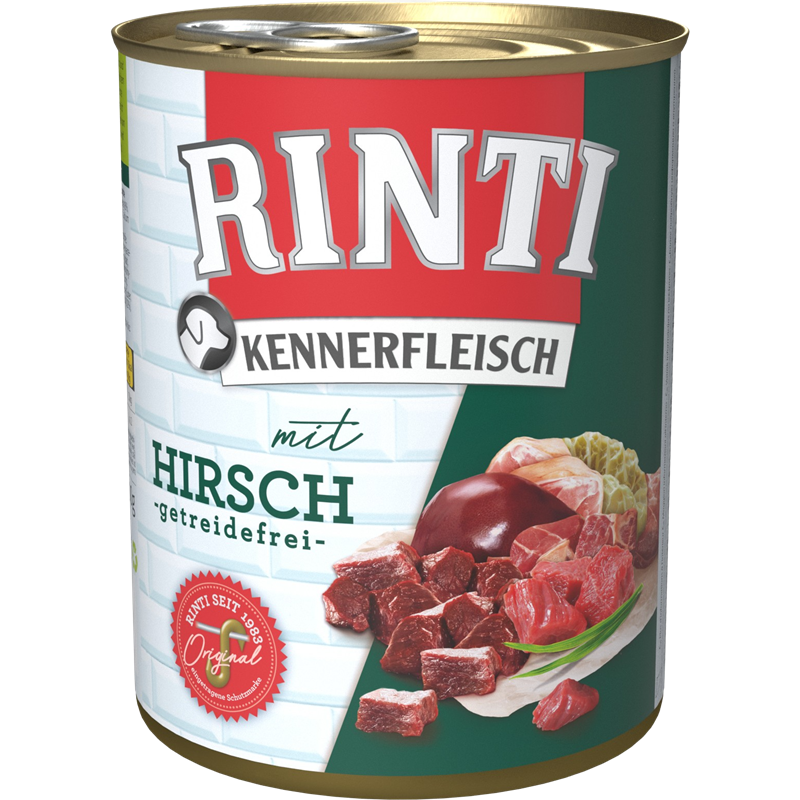 Rinti Kennerfleisch Hirsch 800 g
