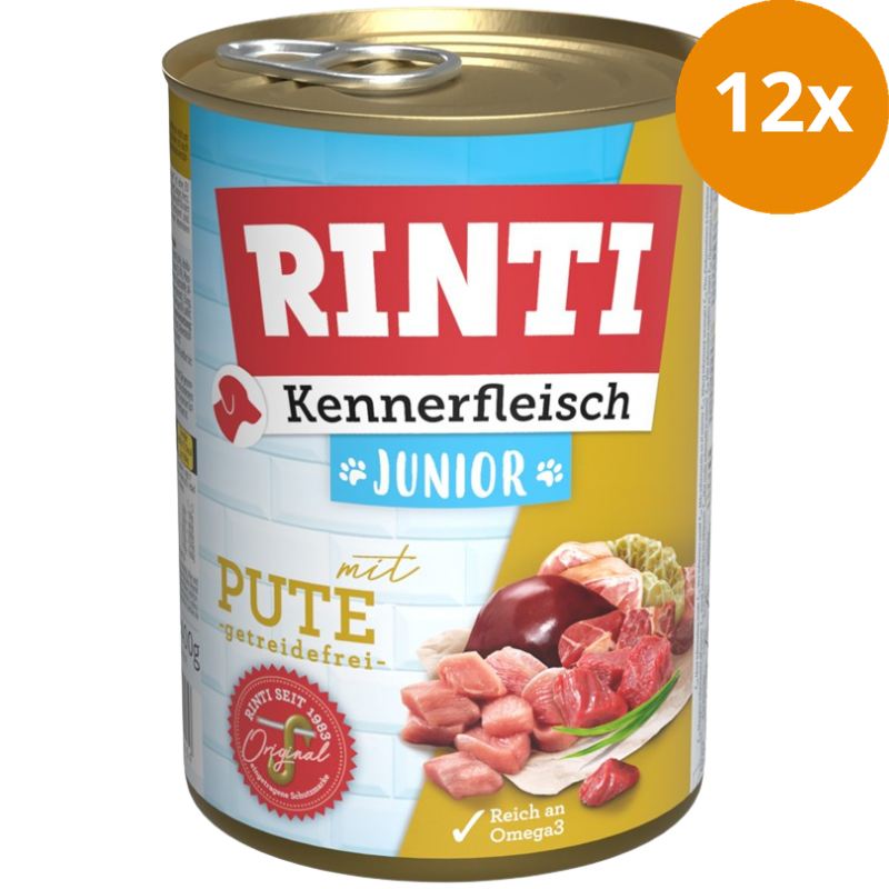 Rinti Dose Kennerfleisch Junior Pute 400 g