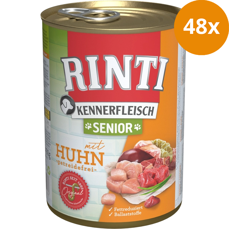 Rinti Kennerfleisch Senior Huhn 400 g