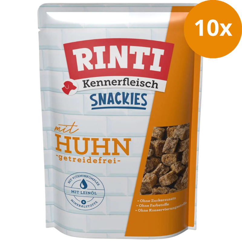 Rinti Kennerfleisch Snackies Adult Huhn 225 g