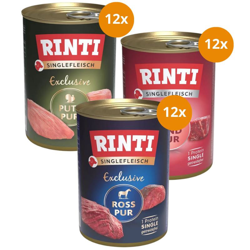 RINTI Singlefleisch 400 g - Mix Sparpaket