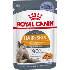 ROYAL CANIN Frischebeutel Hair & Skin in Gelee 1020 g