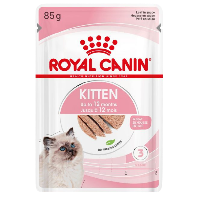 Royal Canin Feline Kitten Mousse P.B. Multipack 12 x 85 g