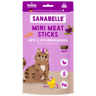 Sanabelle Mini Meat Sticks Ente & Holunderbeeren 55 g