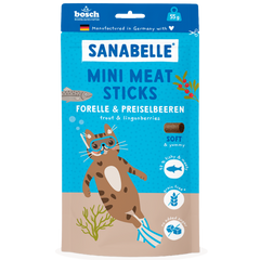 Sanabelle Mini Meat Sticks Forelle & Preiselbeeren 55 g
