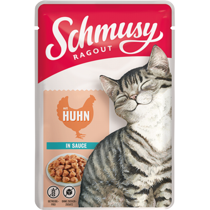 Schmusy Ragout in Sauce mit Huhn 100 g