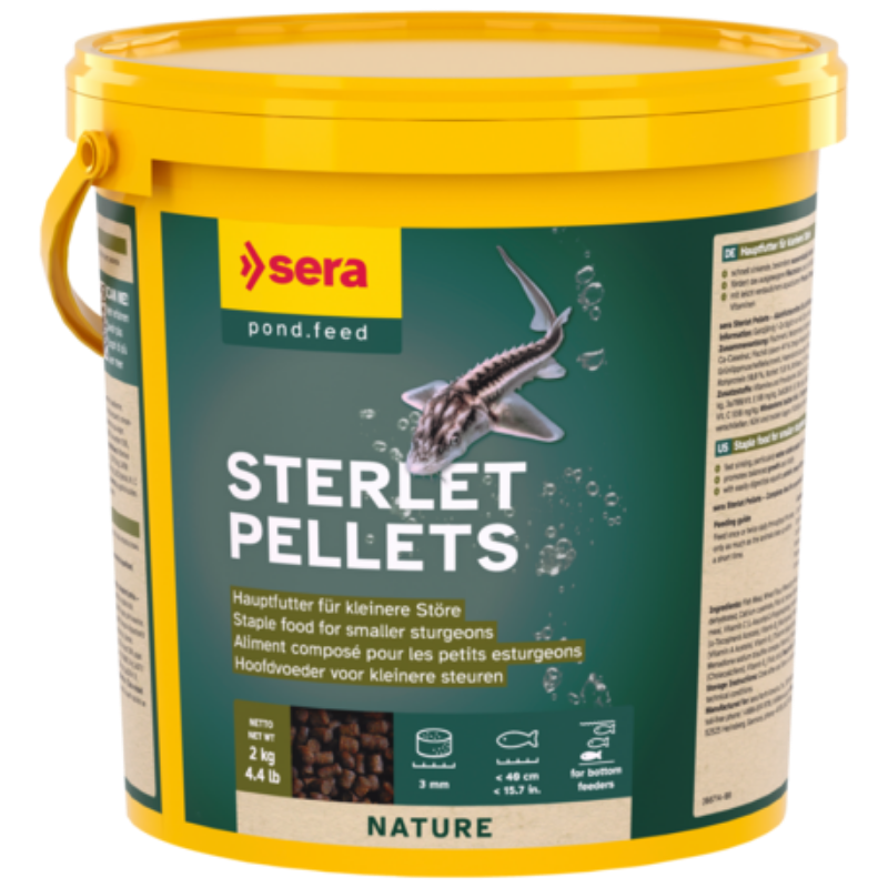 sera Sterlet Pellets Störfutter 3800 ml