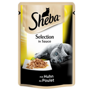 Sheba Zarte Streifen mit Huhn 85 g