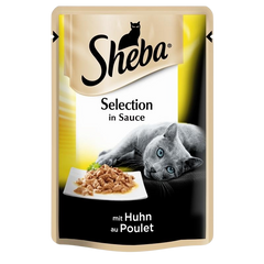 Sheba Zarte Streifen mit Huhn 85 g