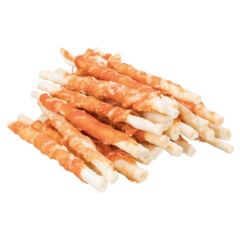 TRIXIE Denta Fun Kaurollen Huhn 240 g (30 Stück)