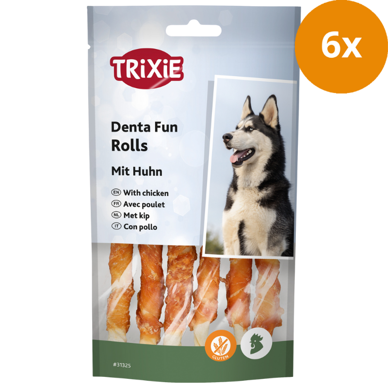 TRIXIE Denta Fun Kaurollen Huhn 70 g