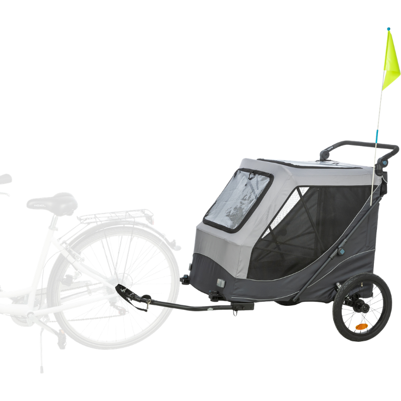 TRIXIE Fahrrad-Anhänger, Schnell-Falt-Funktion