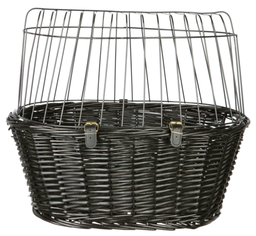 TRIXIE Front-Fahrradkorb schwarz