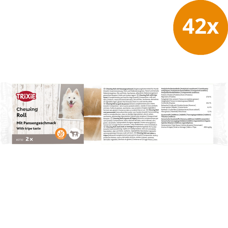 TRIXIE Gefüllte Kaurollen Pansen 45 g