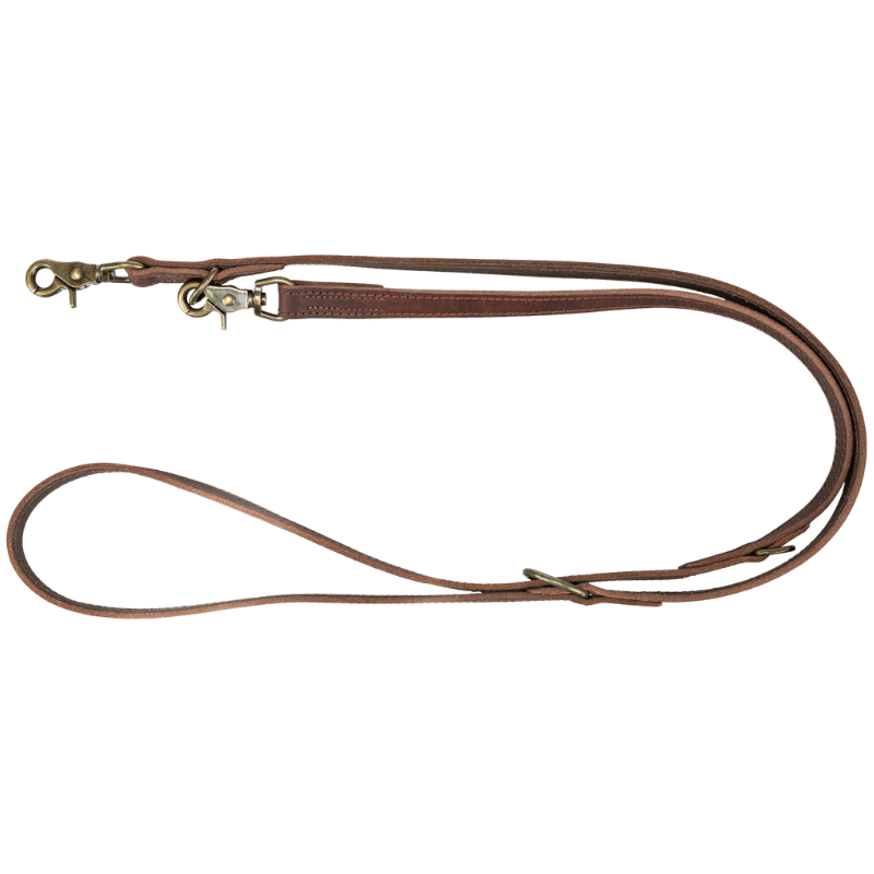 TRIXIE Rustic Fettleder-Verlängerungsleine
