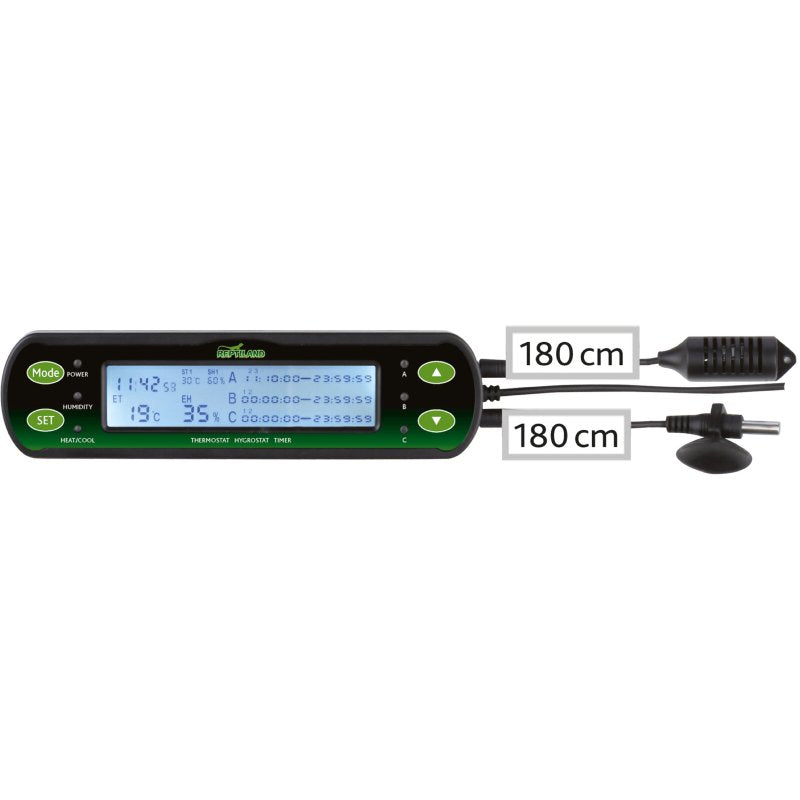 TRIXIE Thermostat/Hygrostat, digital, drei Schaltkreise