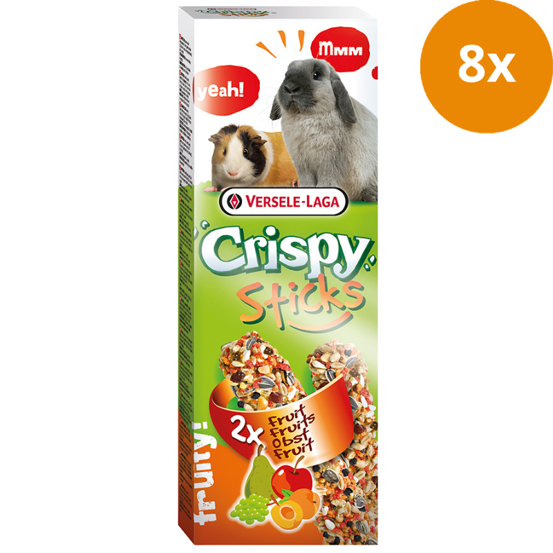 Versele Crispy Sticks Kaninchen-Meerschweinchen Obst 110 g