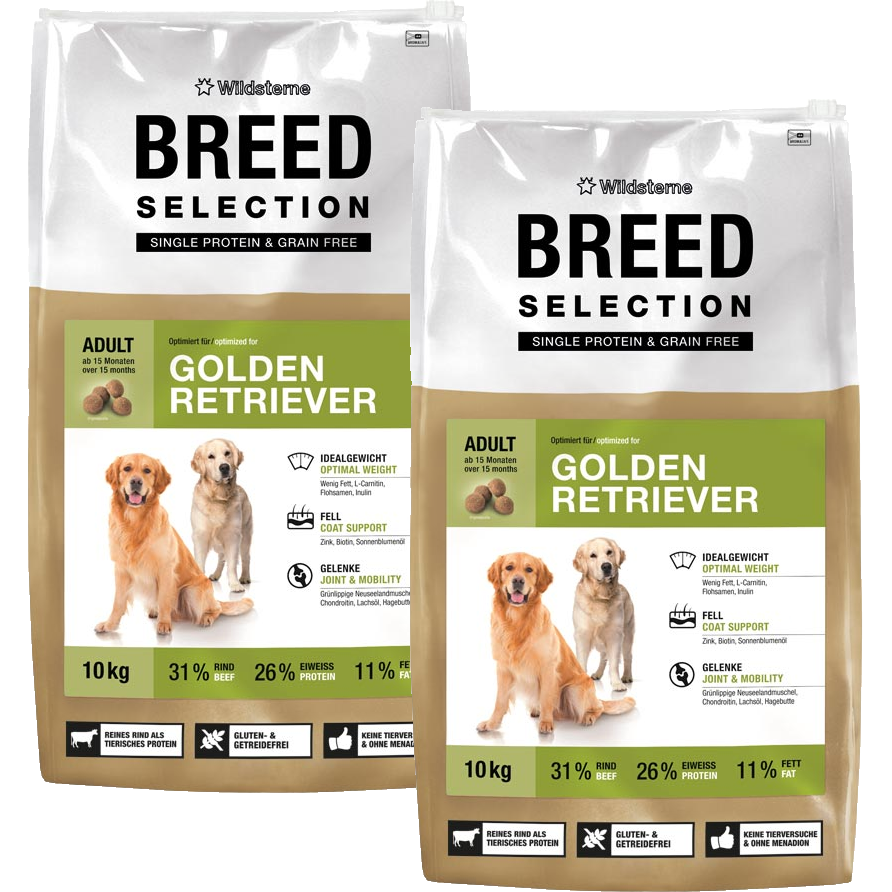 Wildsterne Breed Selection Adult Golden Retriever