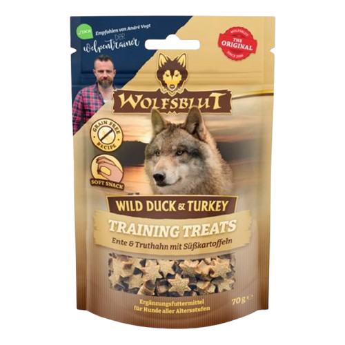 Wolfsblut Wild Duck & Turkey Training Treats 70 g